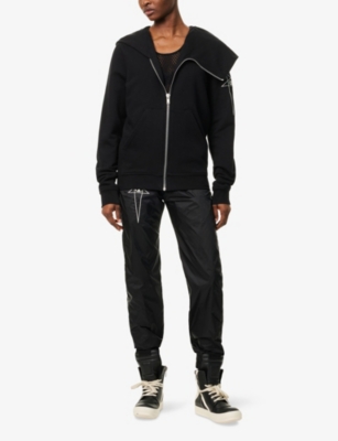 RICK OWENS: Rick Owens X Champion Mountain Cotton-Jersey Hoody