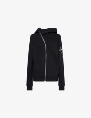 RICK OWENS: Rick Owens X Champion Mountain Cotton-Jersey Hoody