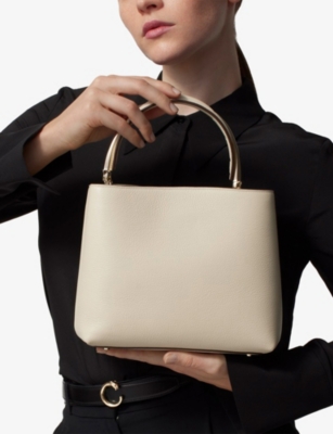 CARTIER: Panthère de Cartier Small Leather Top-Handle Bag