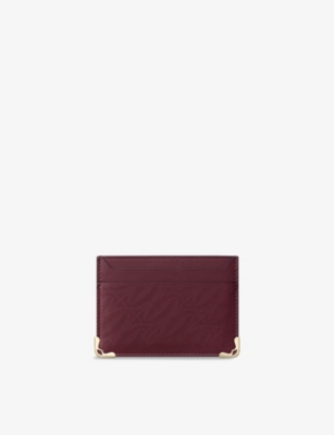 CARTIER: Must de Cartier Double Leather Card Holder