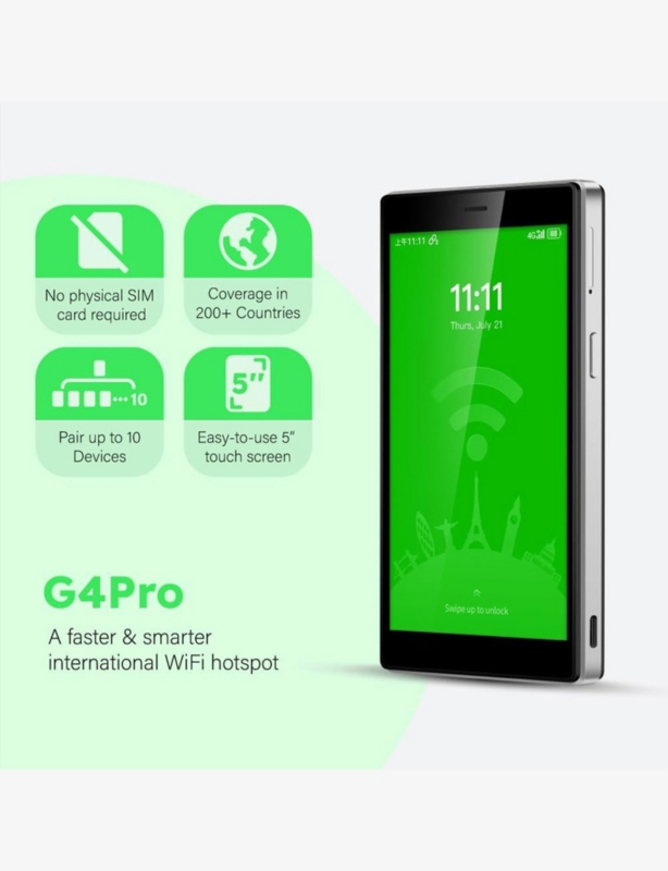 G4 Pro - 4G wifi Mobile Hotspot Router