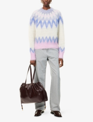 ISABEL MARANT ETOILE: Natania Brushed Knitted Jumper