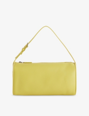 The Row Womens Coppery Yellow Ans 90's Leather Top Handle Bag