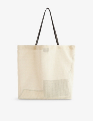 THE ROW: Barn Woven-Mesh Tote Bag