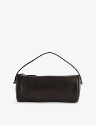 THE ROW: Round 90's Leather Top Handle Bag