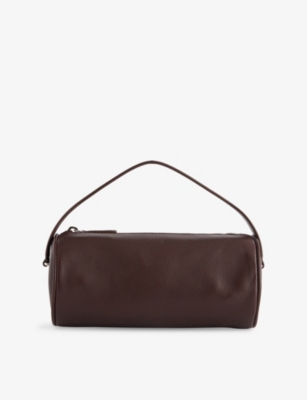 THE ROW: Round 90's Leather Top Handle Bag