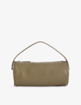 THE ROW: Round 90's Leather Top Handle Bag