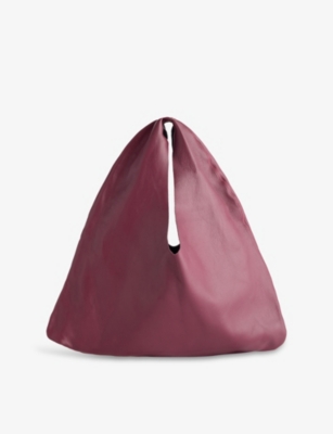 THE ROW: Bindle Small Leather Top Handle Bag