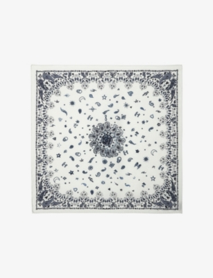ZADIG&VOLTAIRE: Debbie Bandana-Print Viscose and Silk-Blend Scarf