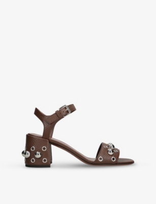 VALENTINO GARAVANI: Nellcôte 60 Leather Heeled Sandals