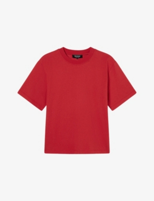 Whistles: Posie Double-Trim Short-Sleeve Cotton T-Shirt