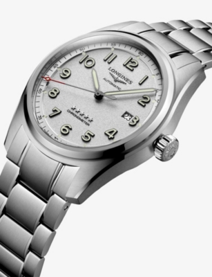 LONGINES: L3.811.4.73.6 Longines Spirit Stainless-Steel Automatic Watch
