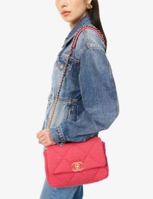 RESELFRIDGES: Pre-Loved Chanel 19 Flap Quilted Shoulder Bag