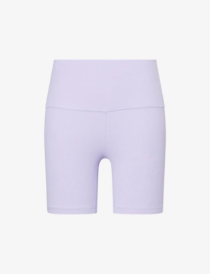 Lululemon Womens Align™ High-rise 6' Cycling Shorts Lavender Frost In Purple
