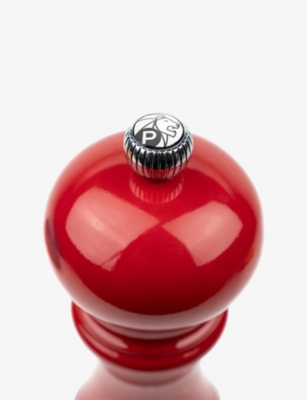 Peugeot Paris Uselect Wood Salt Grinder In Red