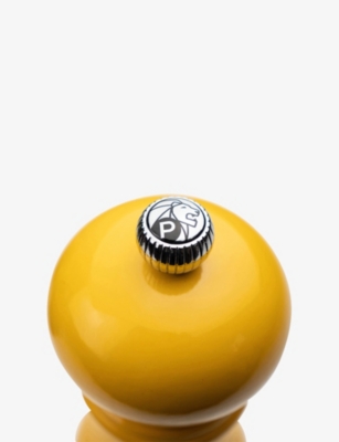 Peugeot Paris U'select Manual Wooden Pepper Mill 18cm In Yellow