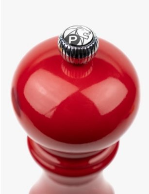 Peugeot Paris Wooden Pepper Mill 40cm In Red