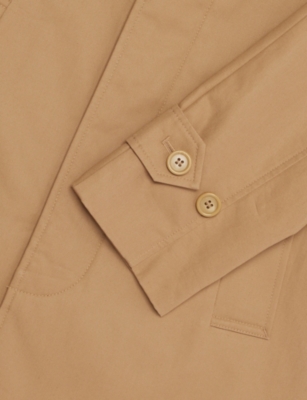 BURBERRY: Hedley Hooded Cotton Coat 3-14 Years
