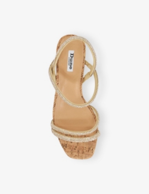 DUNE: Kalia Crystal-Embellished Wedges