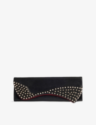 RESELFRIDGES: Pre-Loved Christian Louboutin Pigalle Leather Clutch Bag