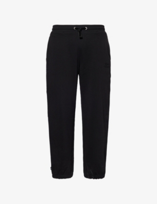 RULES OF FAITH: Leon Logo-Embroidered Cotton Jogging Bottoms