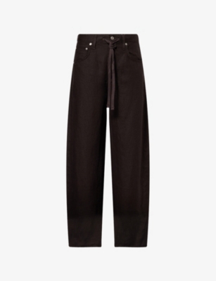 Citizens Of Humanity Black Gaucho Vintage Wide Leg Jeans