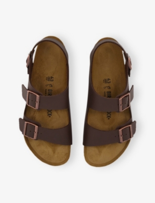 BIRKENSTOCK: Milano Faux-Leather Sandals