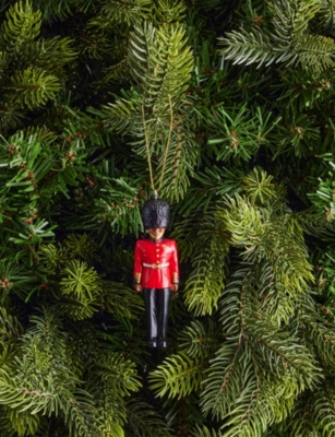 SELFRIDGES EDIT: March Muses Terrance The Royal Guard Resin Christmas Hanging Ornament