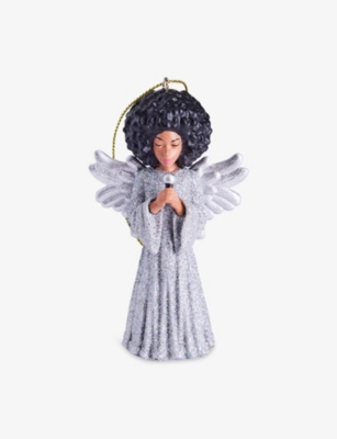 SELFRIDGES EDIT: March Muses Beverly Angel Glitter Christmas Decoration