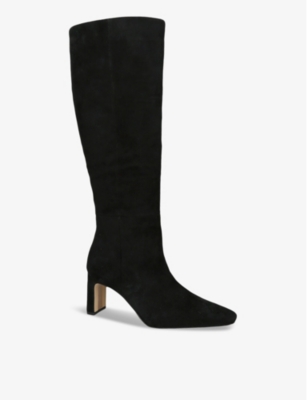 Sam Edelman Womens  Sylvia Knee-high Suede Heeled Boots