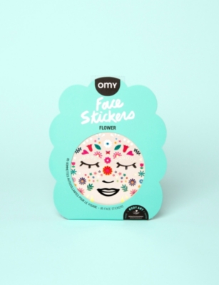 OMY FLOWER PACK OF 85 FACE STICKERS 