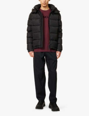 MONCLER: Maya Padded Nylon-Down Jacket