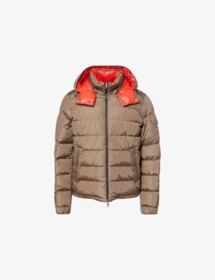 MONCLER: Jonage Jacket Houndstooth Down Jacket