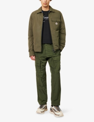 MONCLER: Vigeon Woven-Down Shirt Jacket