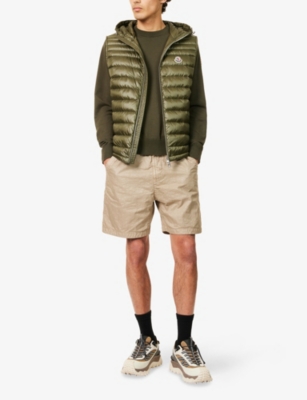 MONCLER: Orant Padded Nylon-Down Gilet