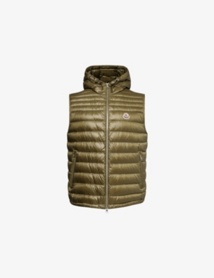 MONCLER: Orant Padded Nylon-Down Gilet