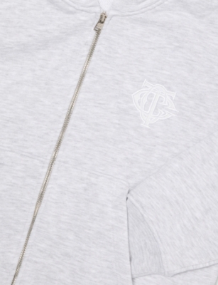 THE COUTURE CLUB: Applique-Logo Relaxed-Fit Cotton-Blend Hoody 1-9 Years