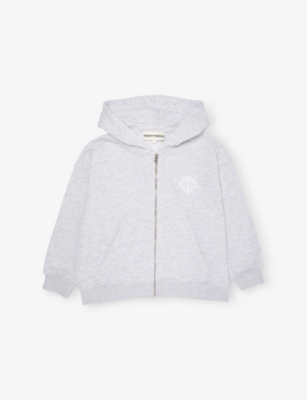 THE COUTURE CLUB: Applique-Logo Relaxed-Fit Cotton-Blend Hoody 1-9 Years