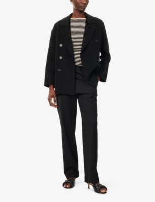 S MAX MARA: Lukas Double-Breasted Wool Coat