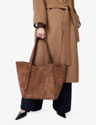 MAX MARA: Archetipo Leather Shoulder Bag