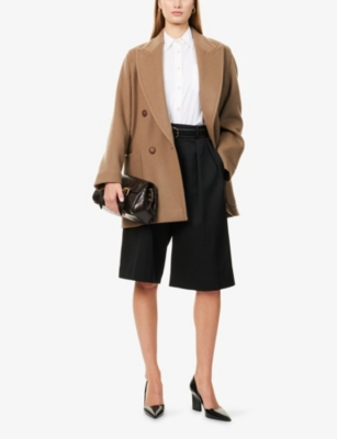 MAX MARA: Deletta Wool and Cashmere-Blend Jacket
