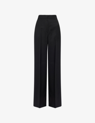 MAX MARA: Fernet Wide-Leg Wool Trousers