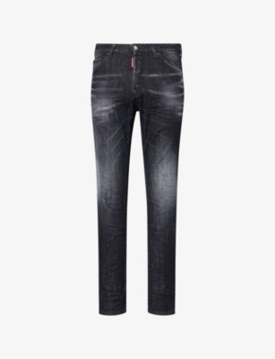 DSQUARED2: Cool Guy Washed-Effect Denim Jeans