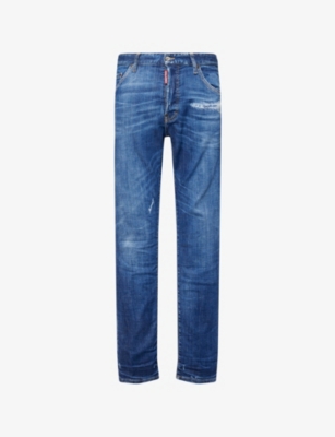 DSQUARED2: Plain Cool Guy Slim-Fit Denim Jeans