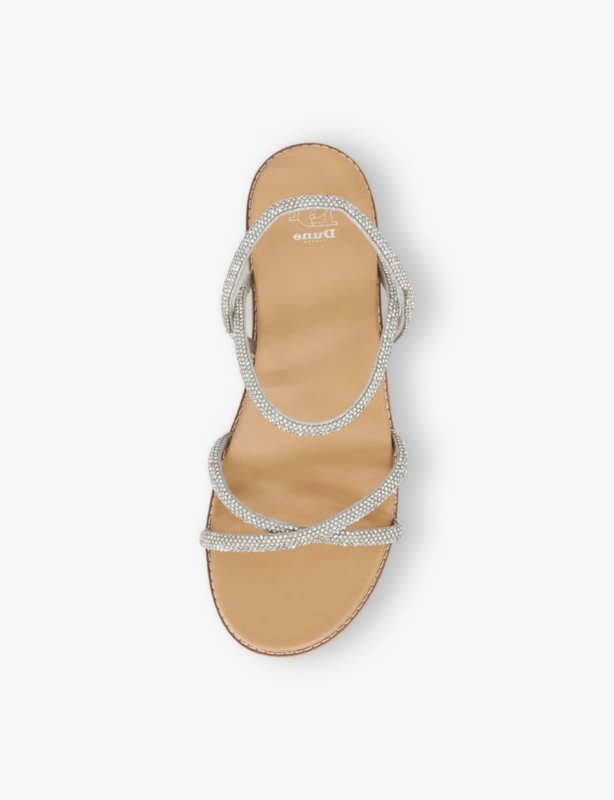 Levia Crystal-Embellished Sandals