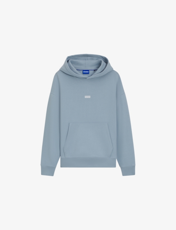 Logo-Print Relaxed-Fit Cotton Hoody
