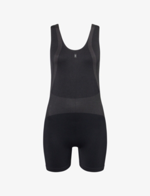 ON: Scoop-Neck Striped Knitted Bodysuit