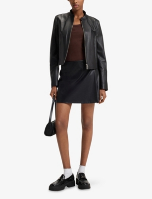 HUGO: Brand-Embroidered Slim-Fit Stretch Cotton-Blend Tank Top