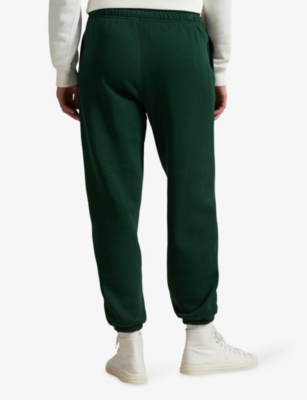 Polo Ralph Lauren Womens Northwest Pine Branded Elasticated-waist Cotton-blend Jogging Bottoms In Green