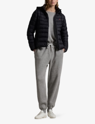 POLO RALPH LAUREN: Logo-Embroidered Packable Shell Puffer Jacket